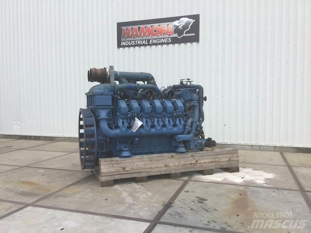 MTU 12V4000 USED エンジン