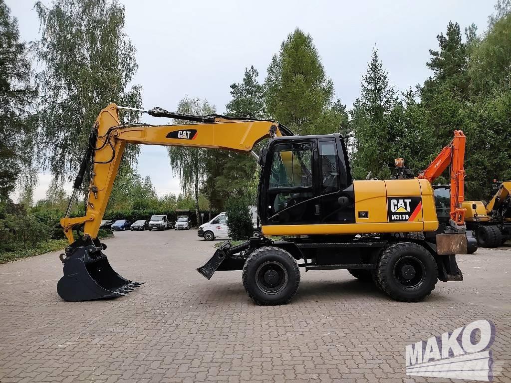 CAT M 313 D ホイール式油圧ショベル（パワーショベル・ユンボ・バックホー）