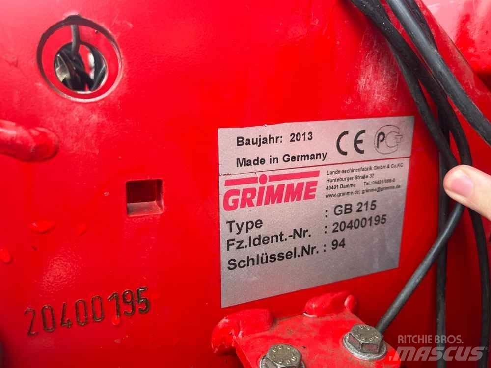 Grimme GB 215 ジャガイモ播種機