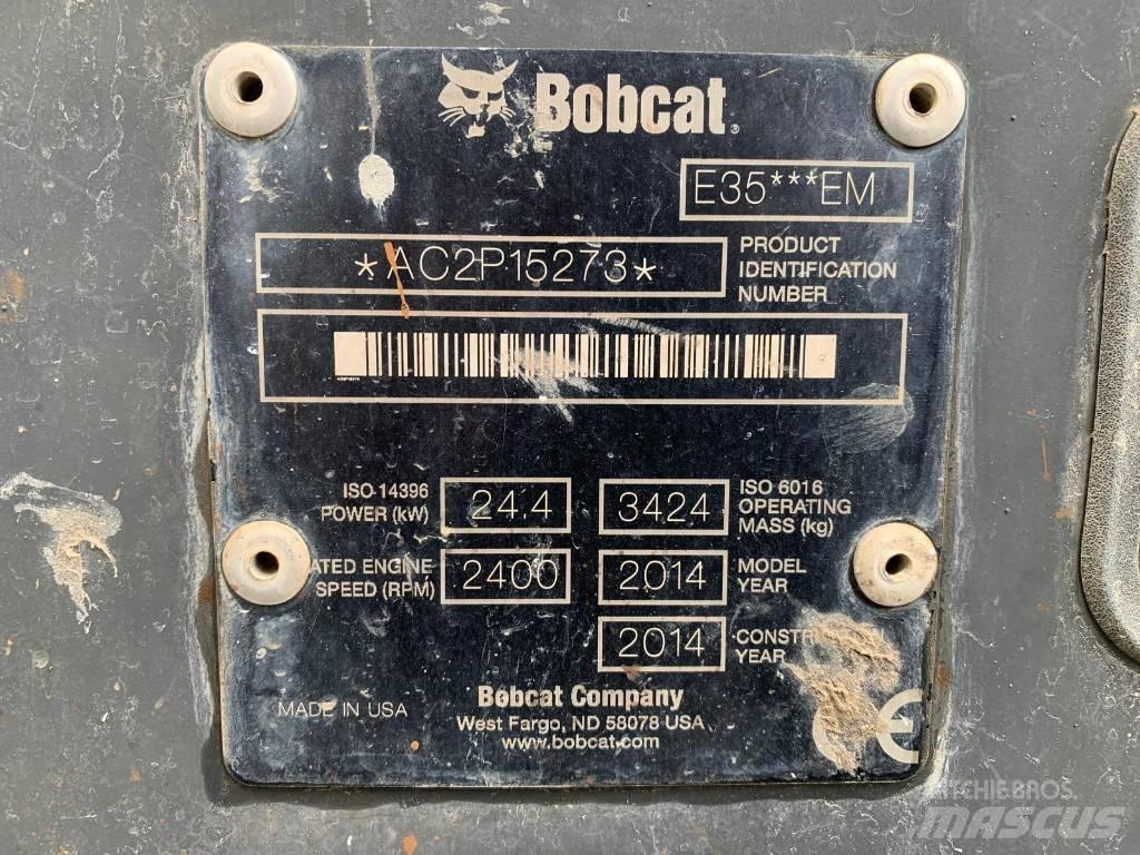 Bobcat E 35 ミニ油圧ショベル 7t以下（ミニユンボ・ミニディガー）