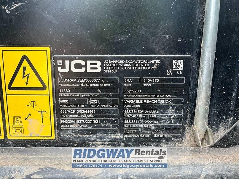 JCB 540-180 テレスコーピックハンドラー