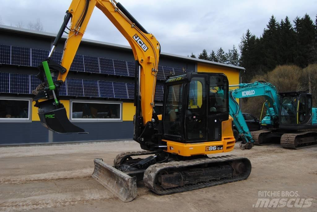 JCB 86 C-2 中型油圧ショベル 7ｔ-12ｔ（ユンボ・パワーショベル・バックホー）