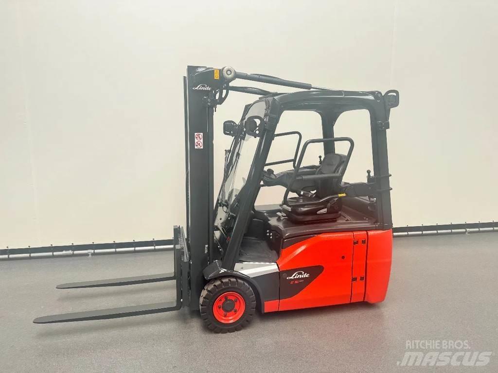 Linde 386 E 16-02 バッテリーフォークリフト