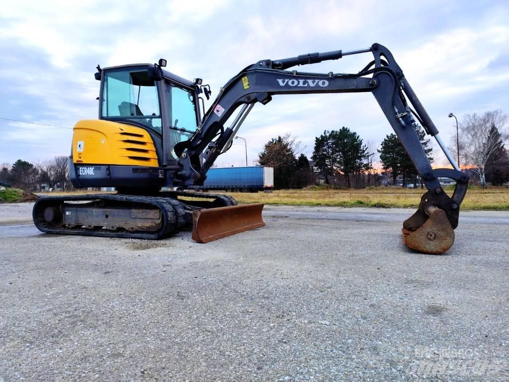 Volvo ECR 48 C ミニ油圧ショベル 7t以下（ミニユンボ・ミニディガー）