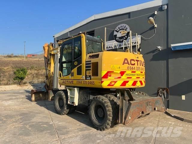 Komatsu PW 148 ホイール式油圧ショベル（パワーショベル・ユンボ・バックホー）