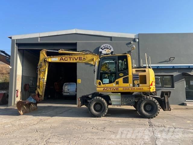 Komatsu PW 148 ホイール式油圧ショベル（パワーショベル・ユンボ・バックホー）