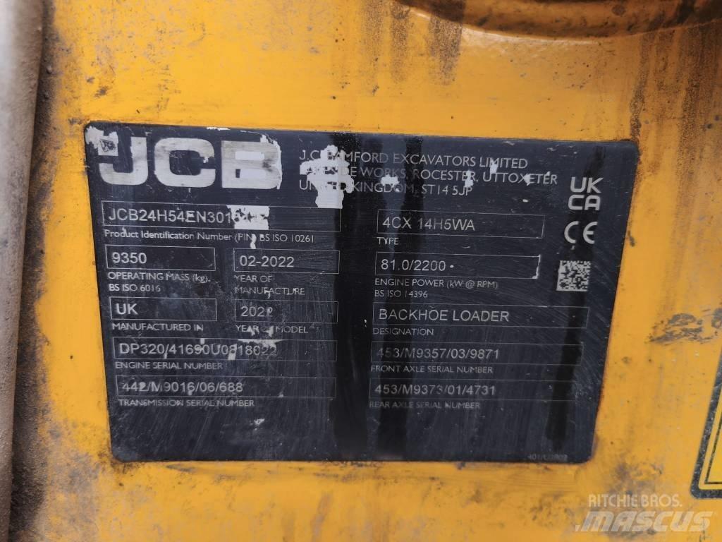 JCB 4 CX PRO AEC バックホーローダー