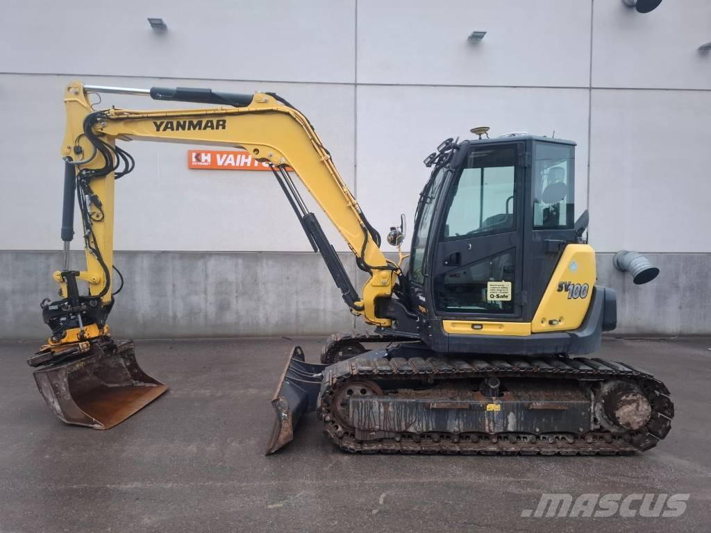Yanmar SV 100-2A 中型油圧ショベル 7ｔ-12ｔ（ユンボ・パワーショベル・バックホー）