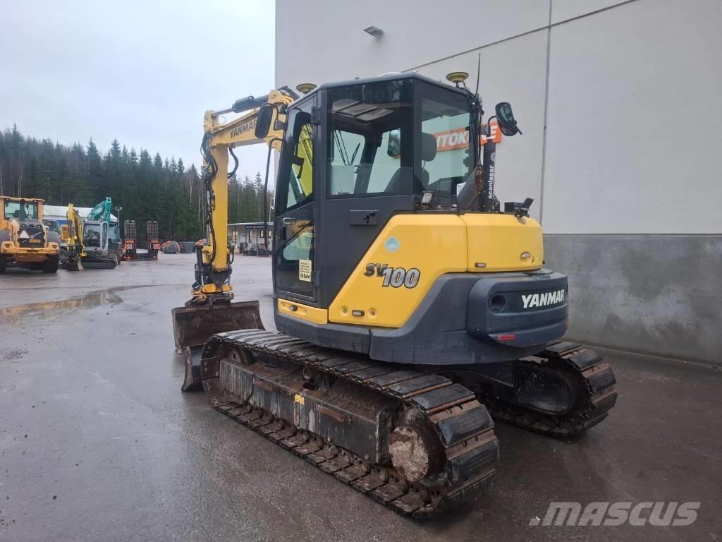 Yanmar SV 100-2A 中型油圧ショベル 7ｔ-12ｔ（ユンボ・パワーショベル・バックホー）