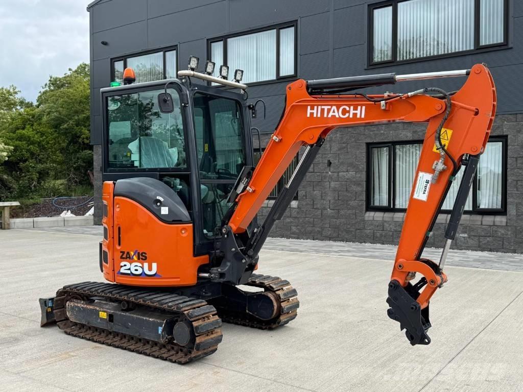 Hitachi ZX 26 U-6CLR ミニ油圧ショベル 7t以下（ミニユンボ・ミニディガー）