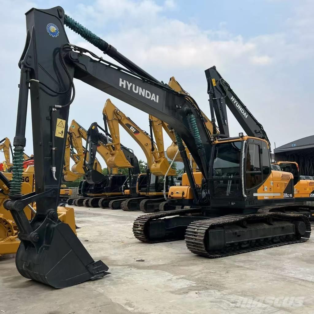 Hyundai R220LC-9S 中型油圧ショベル 7ｔ-12ｔ（ユンボ・パワーショベル・バックホー）