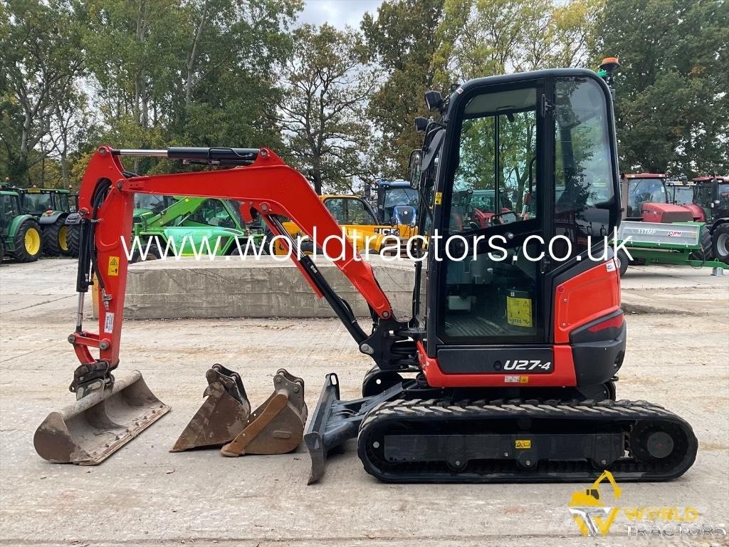Kubota U 27-4 ミニ油圧ショベル 7t以下（ミニユンボ・ミニディガー）
