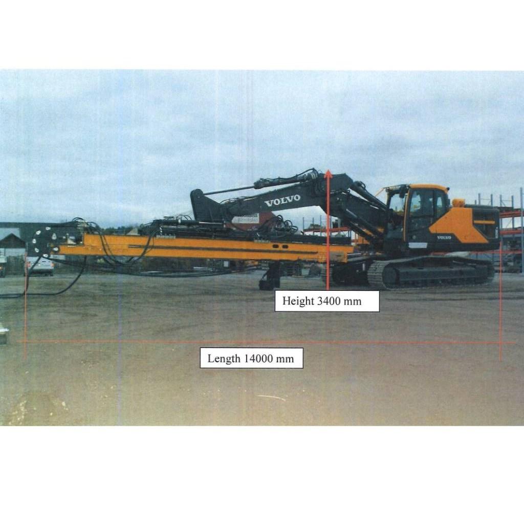 Volvo EC 250 ENL 特殊油圧ショベル