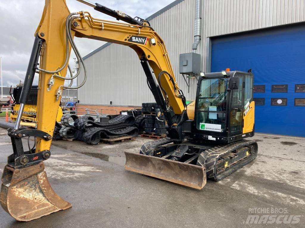 Sany SY 80 U 中型油圧ショベル 7ｔ-12ｔ（ユンボ・パワーショベル・バックホー）