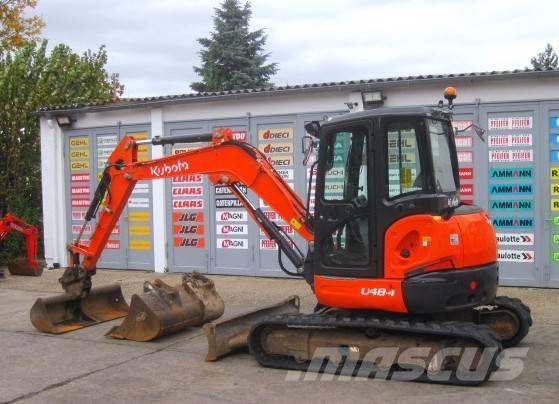 Kubota U 48-4 ミニ油圧ショベル 7t以下（ミニユンボ・ミニディガー）
