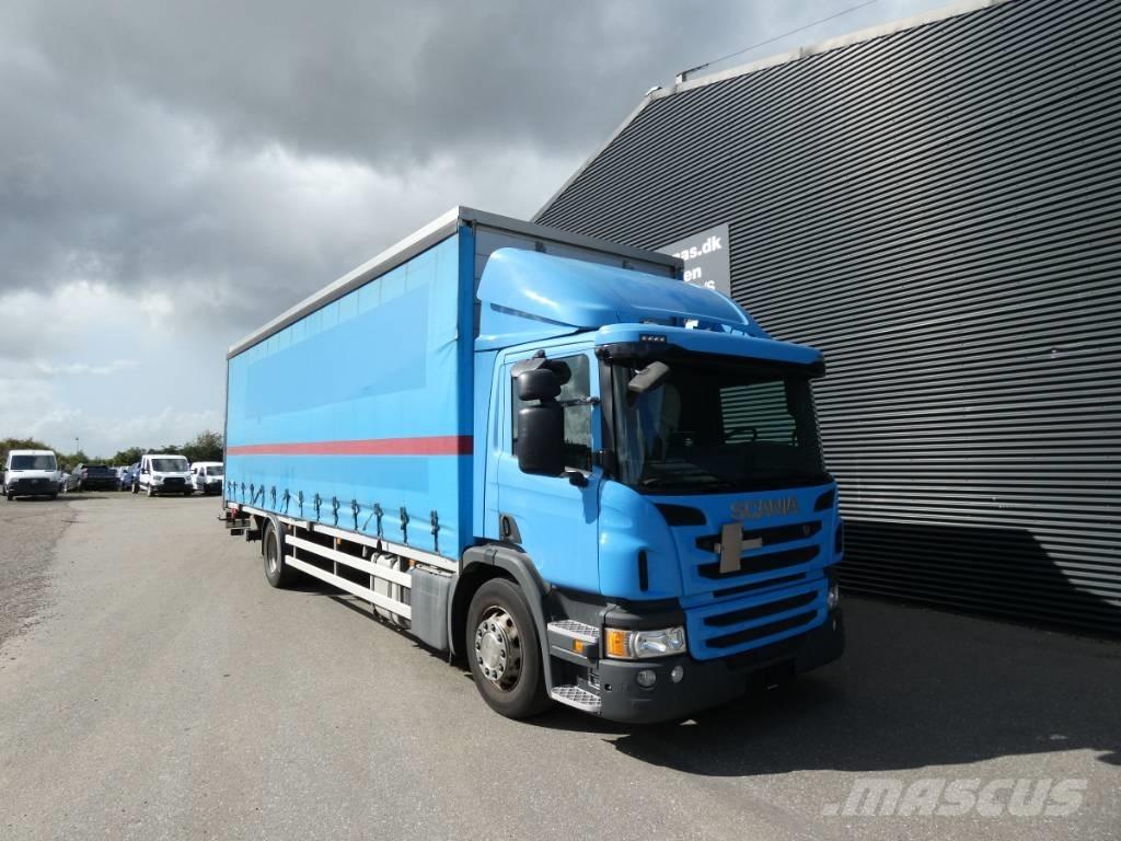 Scania P 250 カーテンサイダートラック