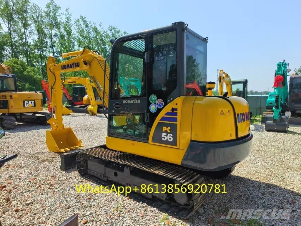 Komatsu PC 56 ミニ油圧ショベル 7t以下（ミニユンボ・ミニディガー）