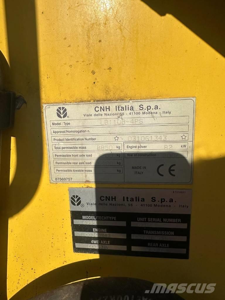 New Holland LB 110 B トランスミッション