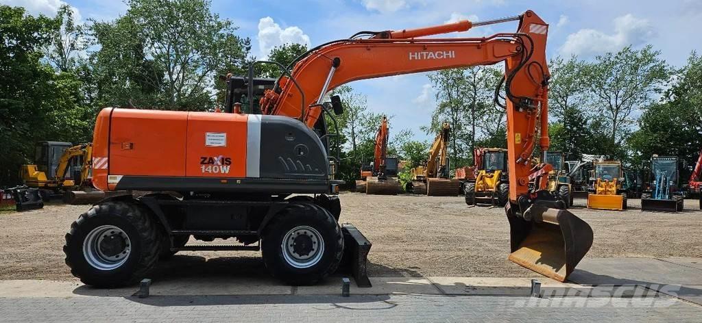 Hitachi ZX140-3 ホイール式油圧ショベル（パワーショベル・ユンボ・バックホー）
