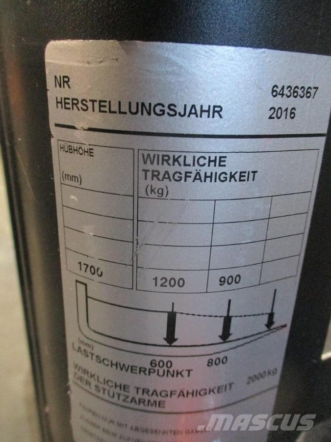 BT SWE 200D ウォーキンフォークリフト