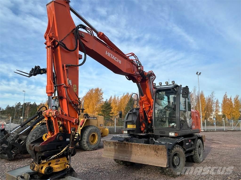 Hitachi ZX 170W-3 ホイール式油圧ショベル（パワーショベル・ユンボ・バックホー）