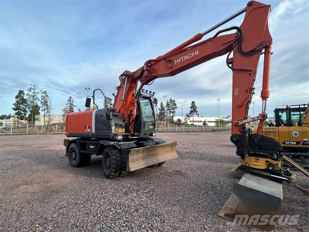 Hitachi ZX 170W-3 ホイール式油圧ショベル（パワーショベル・ユンボ・バックホー）