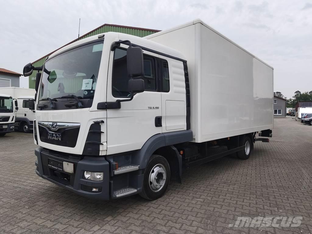 MAN TGL 8.190 ボックスボディー、ウイング、箱車