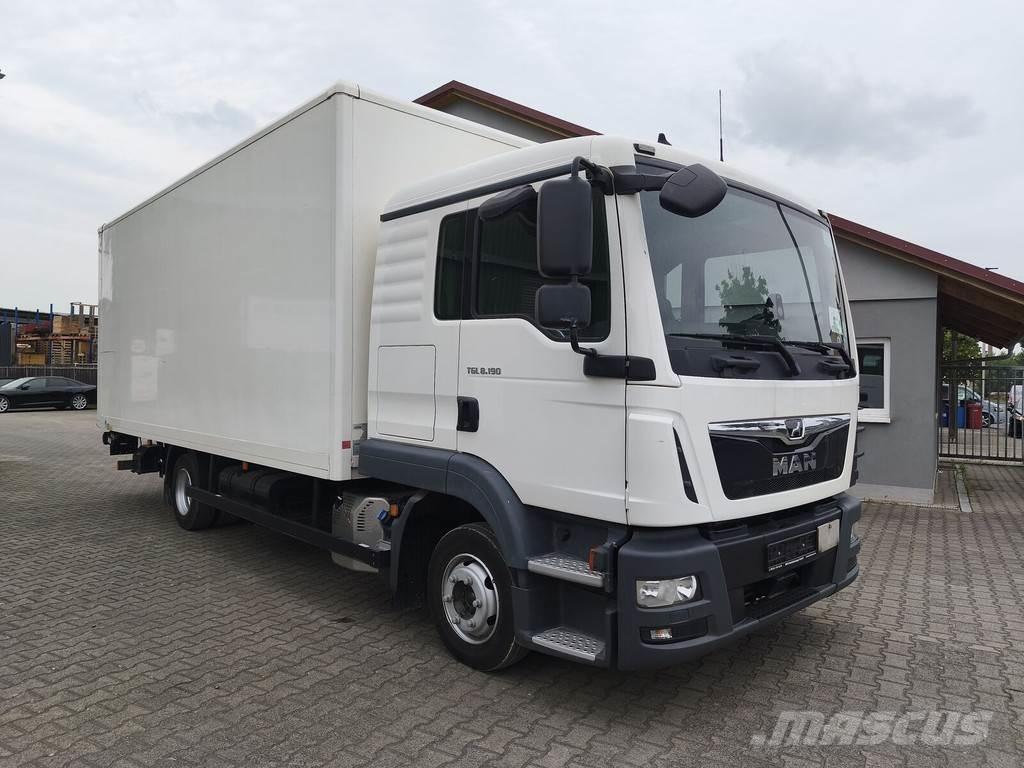 MAN TGL 8.190 ボックスボディー、ウイング、箱車