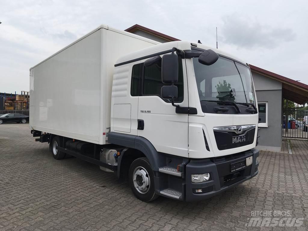 MAN TGL 8.190 ボックスボディー、ウイング、箱車