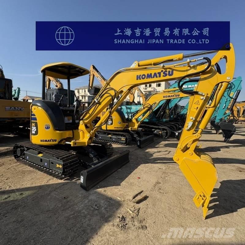 Komatsu PC 35 MR ミニ油圧ショベル 7t以下（ミニユンボ・ミニディガー）