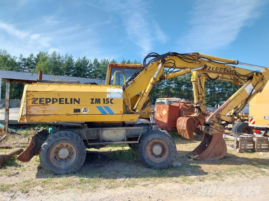 Zeppelin ZM 15 C ホイール式油圧ショベル（パワーショベル・ユンボ・バックホー）