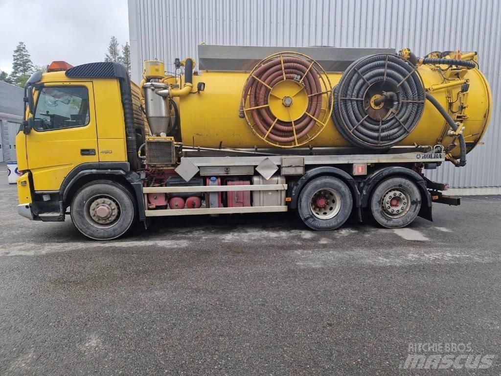 Volvo FM 460 コンバイン／バキュームトラック