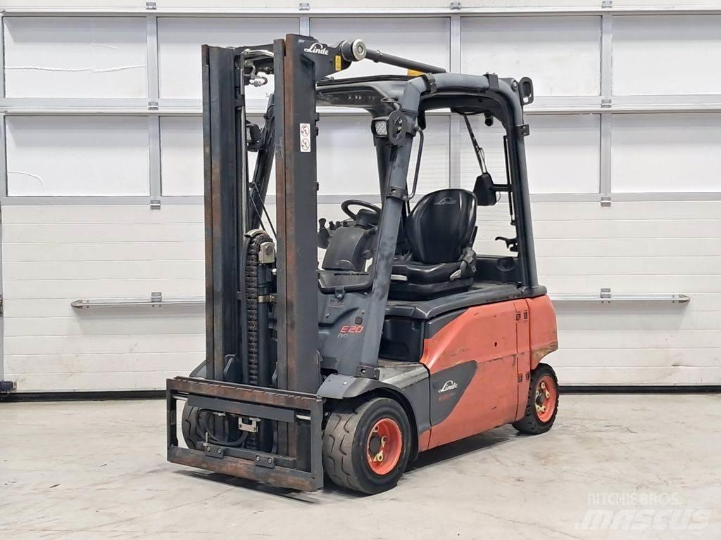 Linde E20PL-02 バッテリーフォークリフト