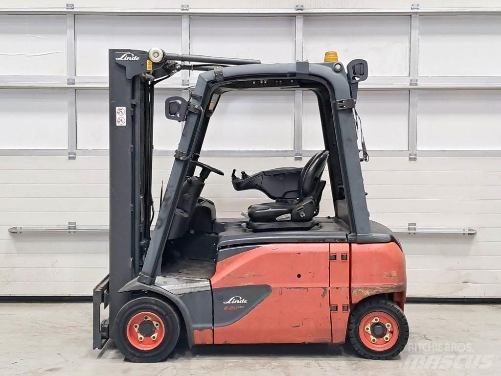 Linde E20PL-02 バッテリーフォークリフト