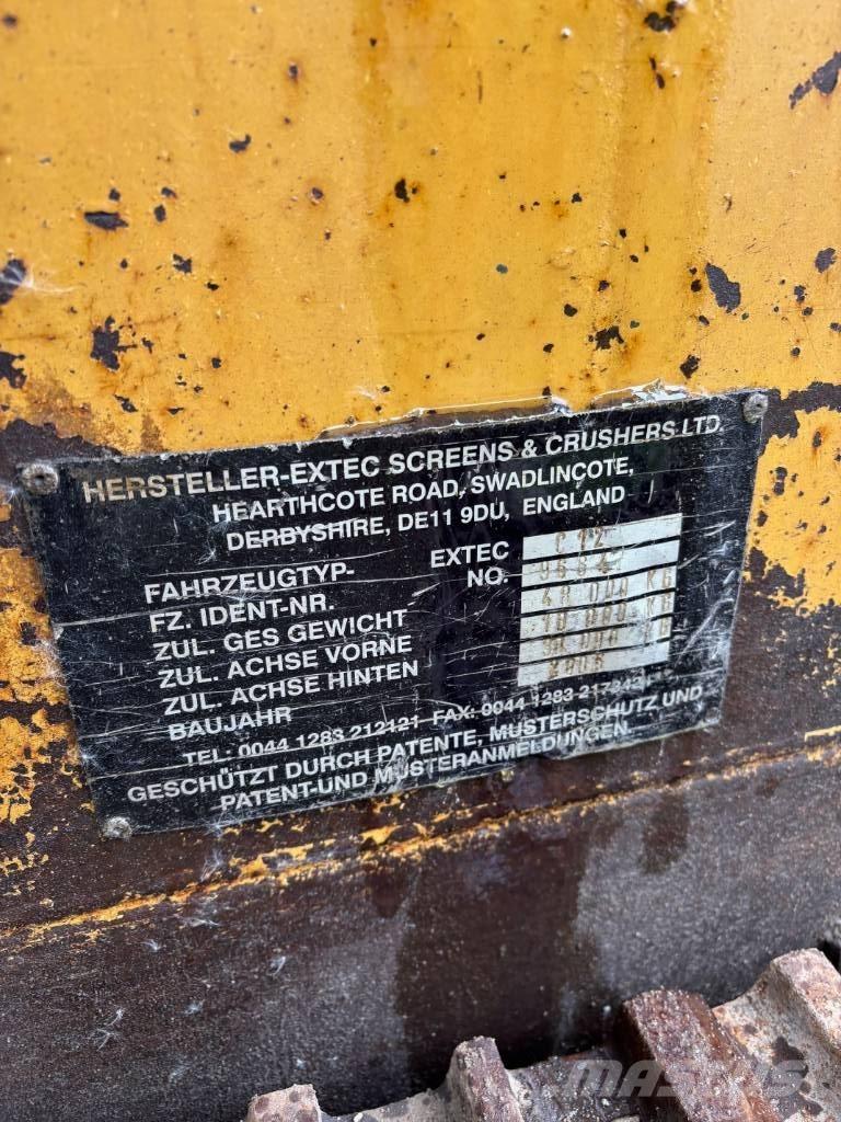 Extec c12 自走式クラッシャー