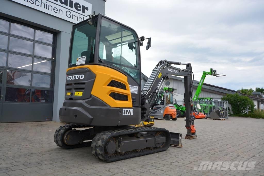 Volvo EC 27 D ミニ油圧ショベル 7t以下（ミニユンボ・ミニディガー）