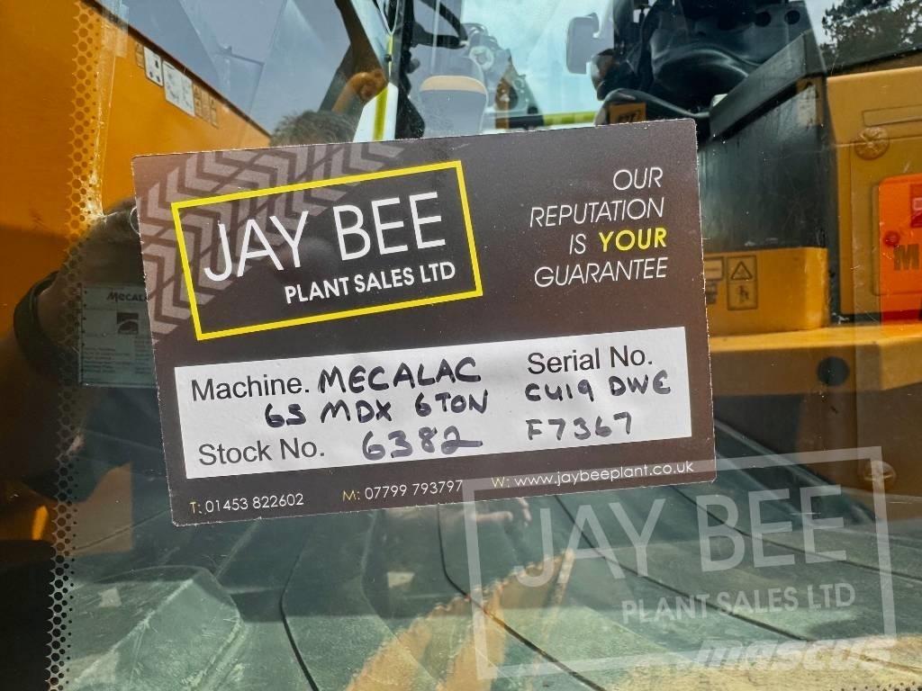 Mecalac 6 MDX サイト　ダンプ
