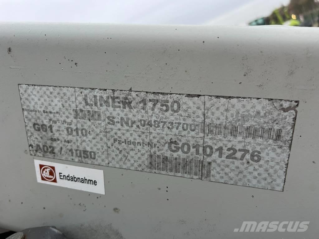 CLAAS Liner 1750 ウィンドローア/レーキ