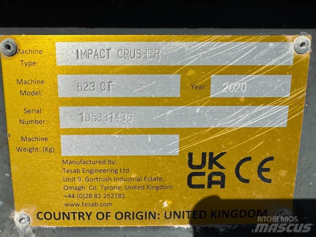 Tesab 623CT 自走式クラッシャー
