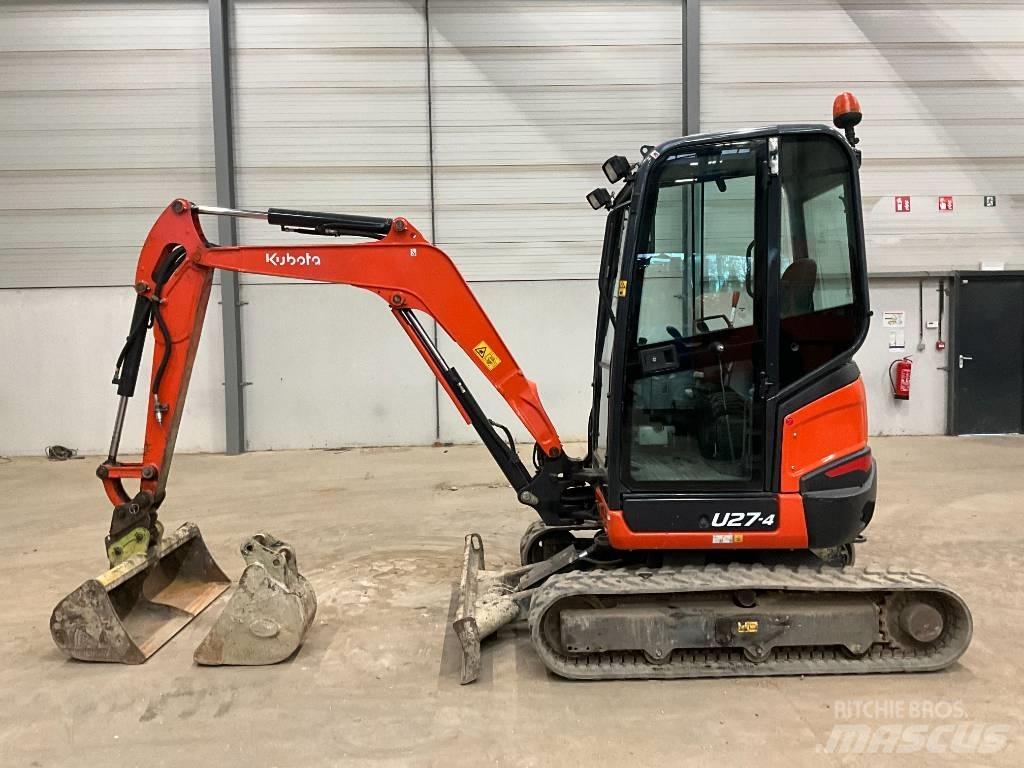 Kubota U 27-4 ミニ油圧ショベル 7t以下（ミニユンボ・ミニディガー）