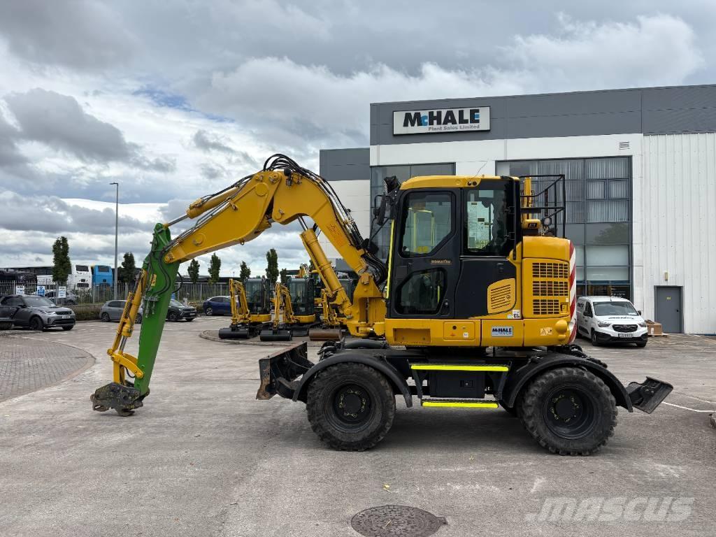 Komatsu PW118-11 ホイール式油圧ショベル（パワーショベル・ユンボ・バックホー）
