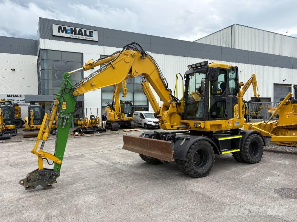 Komatsu PW118-11 ホイール式油圧ショベル（パワーショベル・ユンボ・バックホー）
