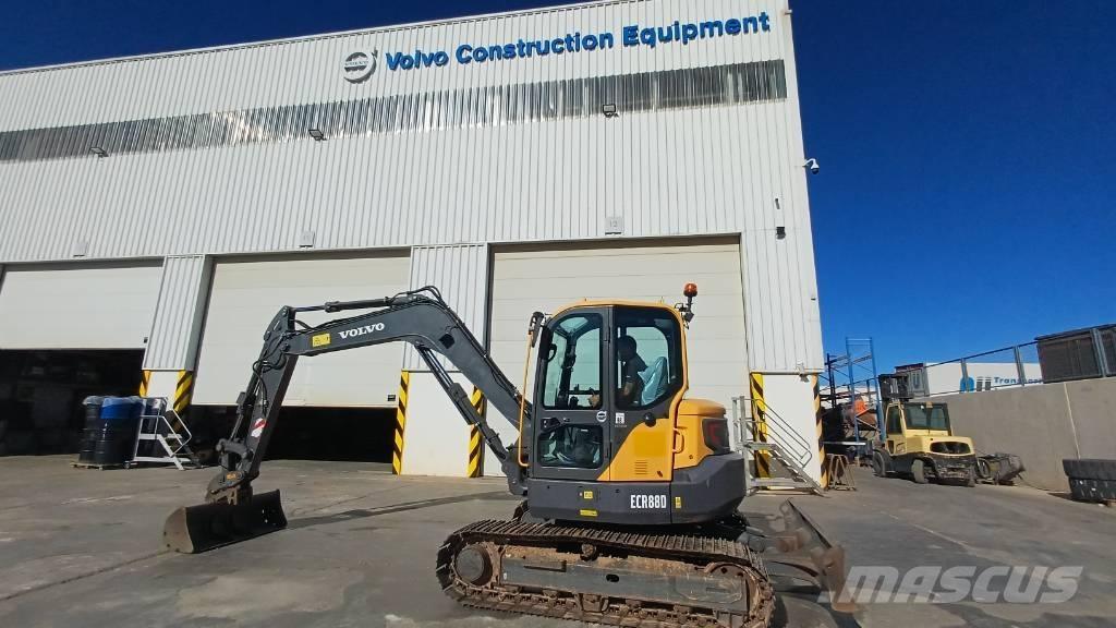 Volvo ECR 88 D 中型油圧ショベル 7ｔ-12ｔ（ユンボ・パワーショベル・バックホー）