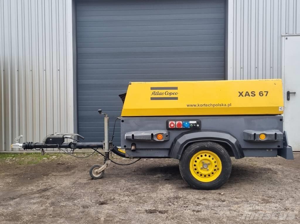 Atlas Copco XAS 67 コンプレッサー