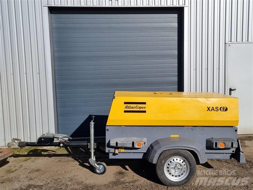 Atlas Copco XAS 67 コンプレッサー
