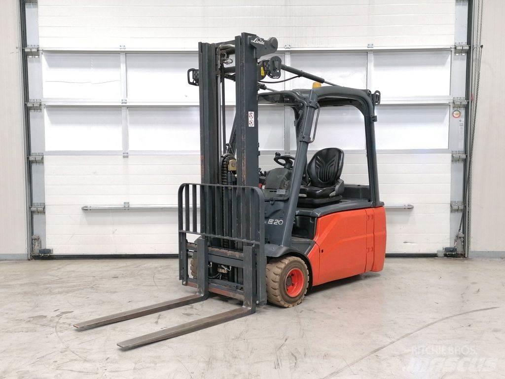 Linde E20L-01 バッテリーフォークリフト