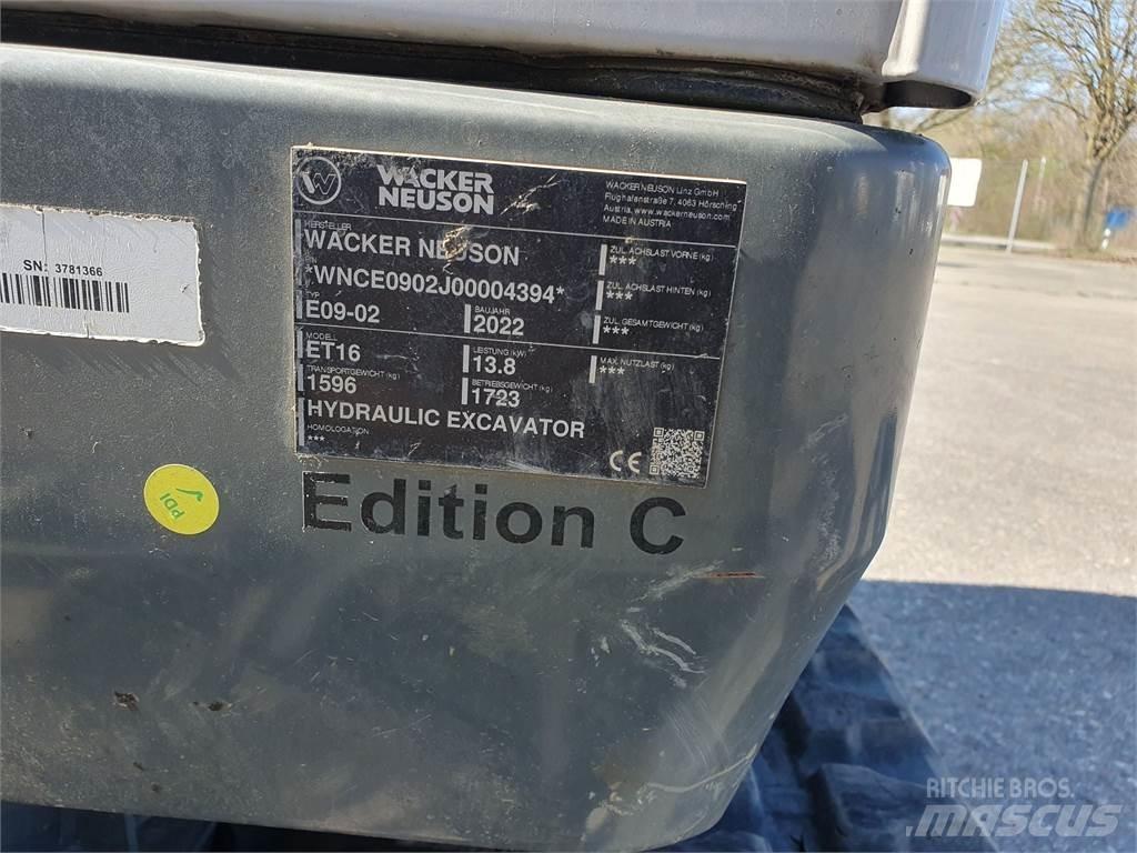 Wacker Neuson ET16 大型油圧ショベル12t以上（パワーショベル・ユンボ）