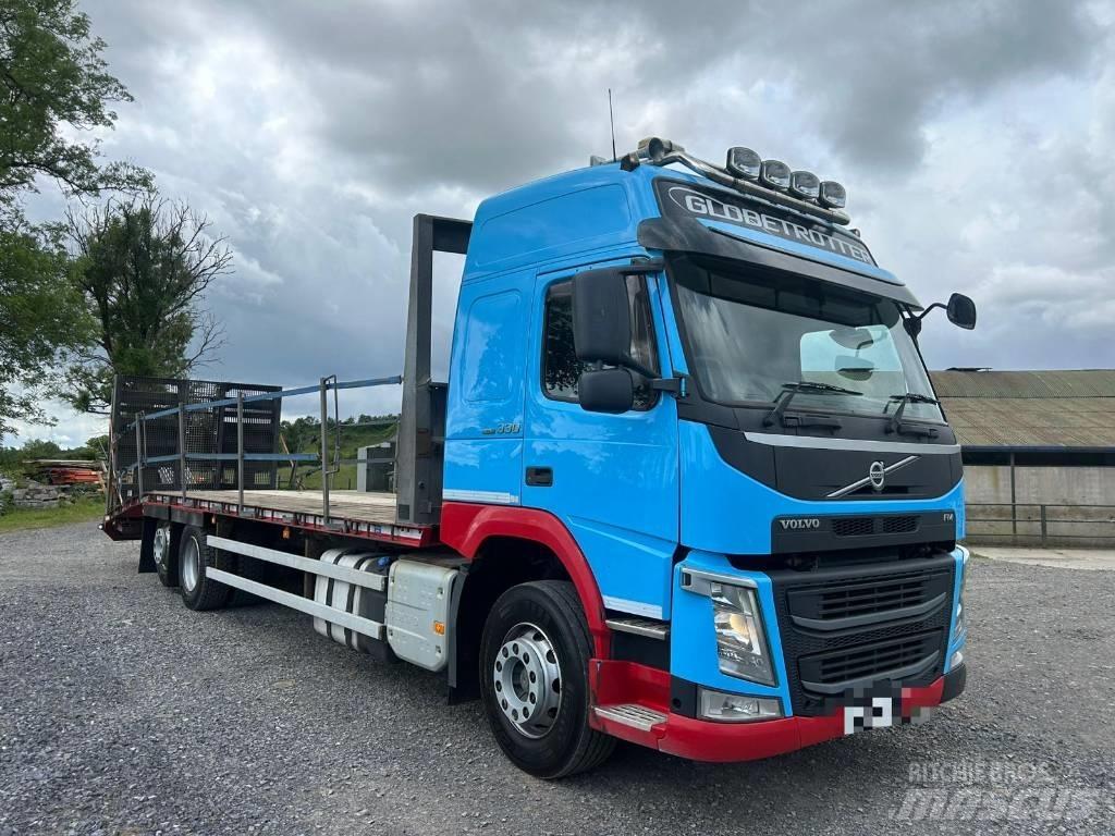 Volvo FM 11 330 平ボディー／ウインチトラック