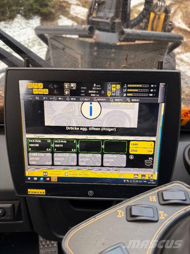 Ponsse Ergo 8W ハーベスター