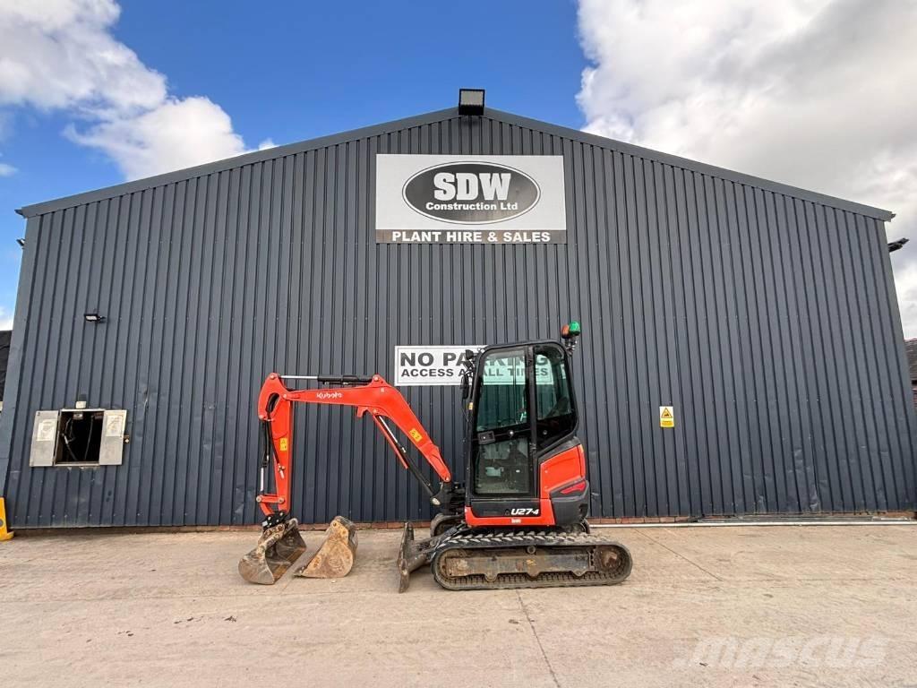 Kubota U 27 ミニ油圧ショベル 7t以下（ミニユンボ・ミニディガー）